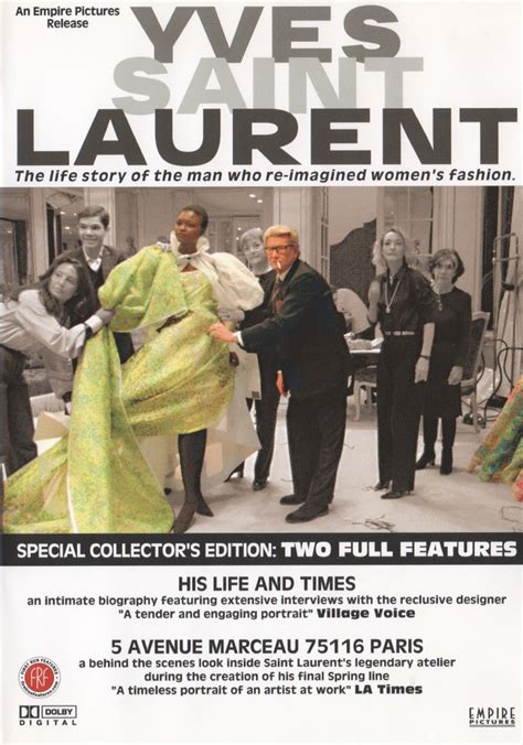 YVES SAINT LAURENT: LE TEMPS RETROUVE {YVES SAINT 